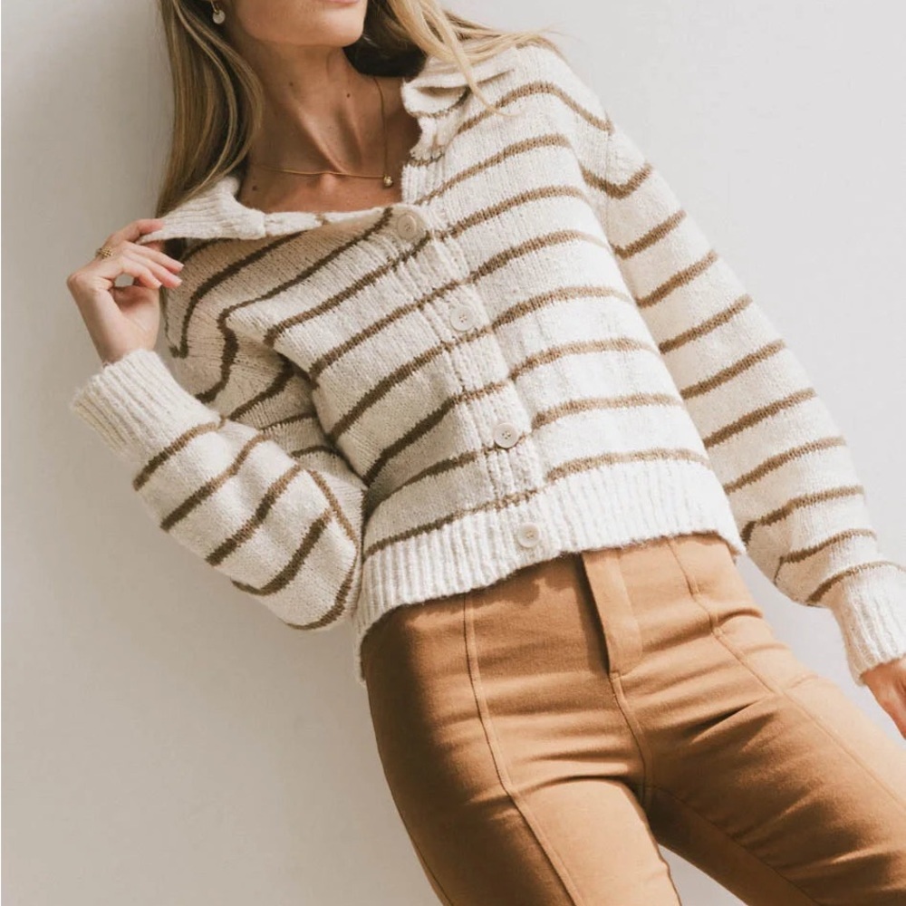 Miou Muse Striped Sweater